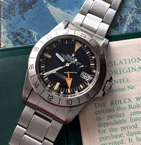 rolex vintage freccione|rolex explorer 1655 inside.